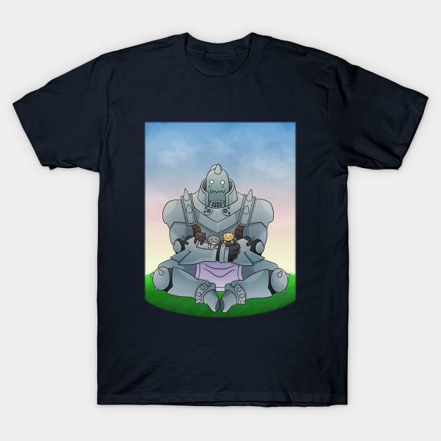 Alphonse and Kittens T-Shirt by GenoMorph